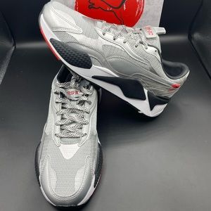New Puma RS-X3 WC Running Shoes Mens Size 8, 8.5, 9, 9.5, 10, 11 Grey/Silver